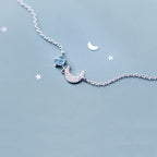Silbermond-Armband