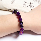Amethyst Mala Armband für Damen