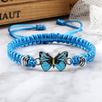 Armband Schmetterling Blau Blau