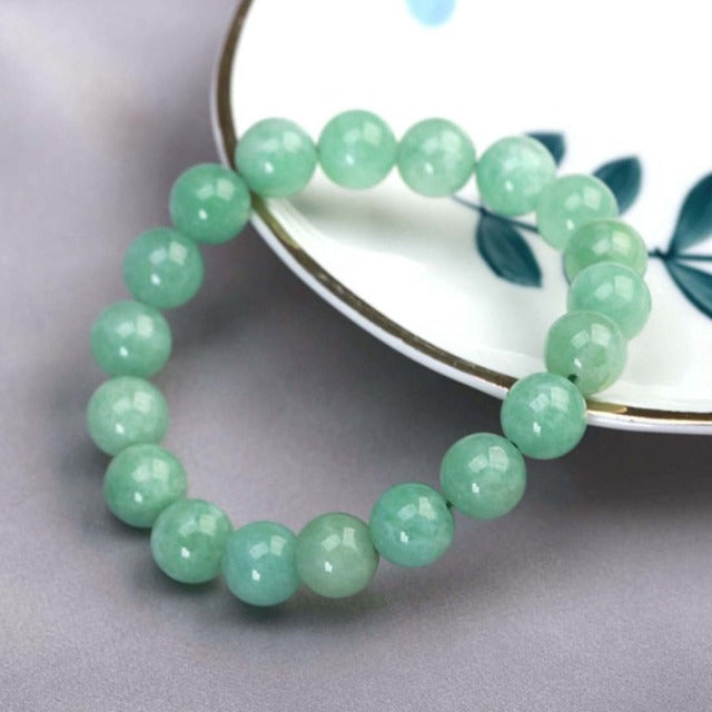 Jade-Stein Armband