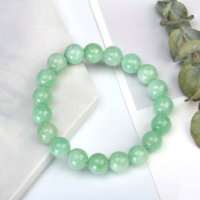 Jade-Stein Armband