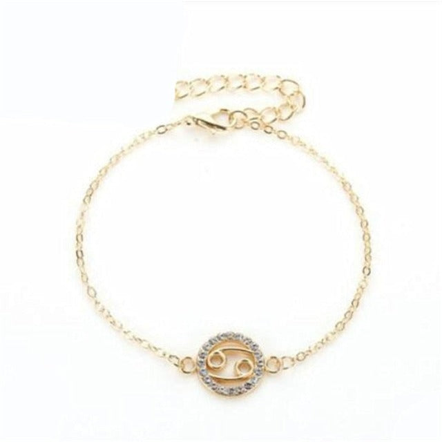 Bracelet Signe Zodiaque 12 Constellations Homme Femme Astrologie