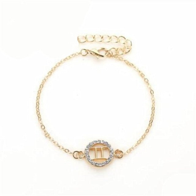 Bracelet Signe Zodiaque 12 Constellations Homme Femme Astrologie