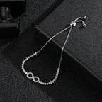 Bracciale Simbolo Infinito Argento