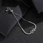 Bracciale Simbolo Infinito Argento