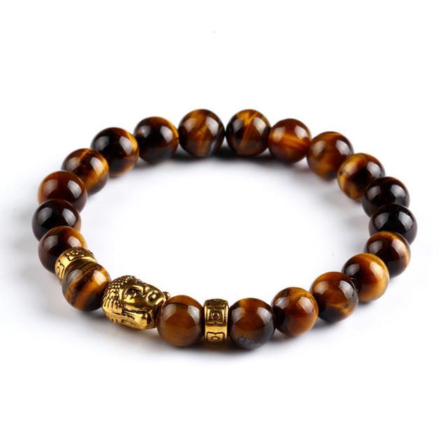 Bracelet Tibétain Oeil de Tigre