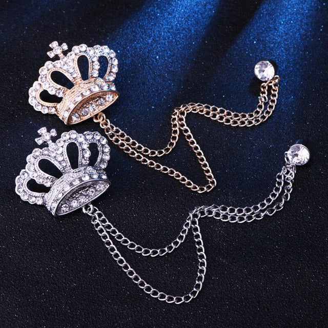 Broche De Traje Corona 