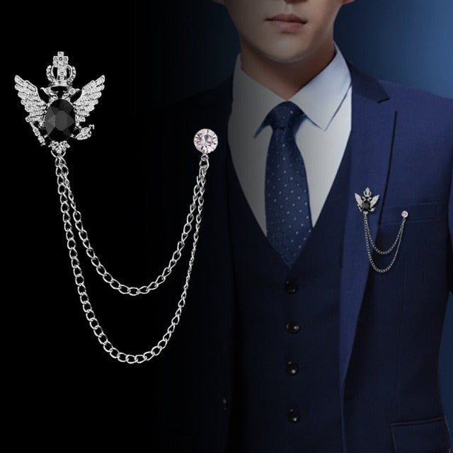 Broche De Costume Oiseaux