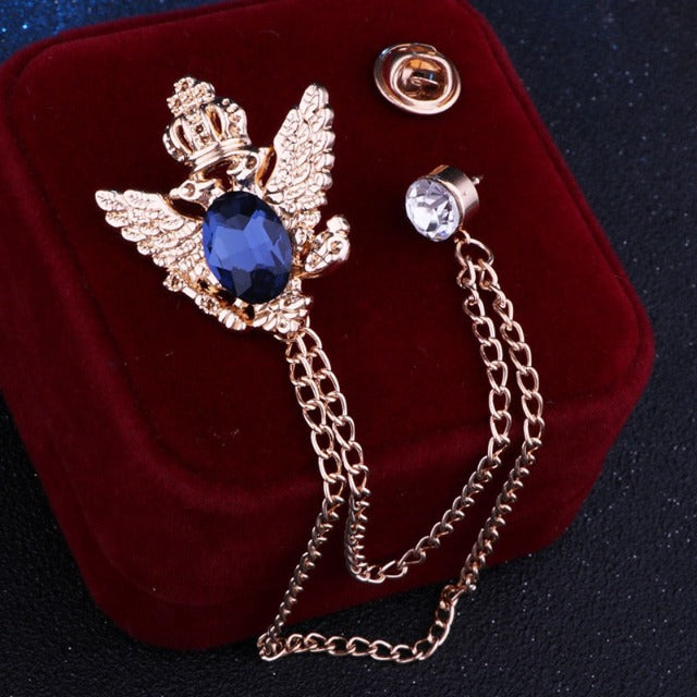 Broche De Costume Oiseaux