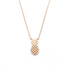 Halskette Ananas Gold & Silber für Damen gold