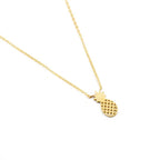 Halskette Ananas Gold & Silber für Damen gold
