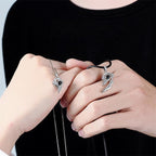 Collana Cuore Separabile per Coppia argento