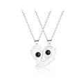 Collana Cuore Separabile per Coppia argento