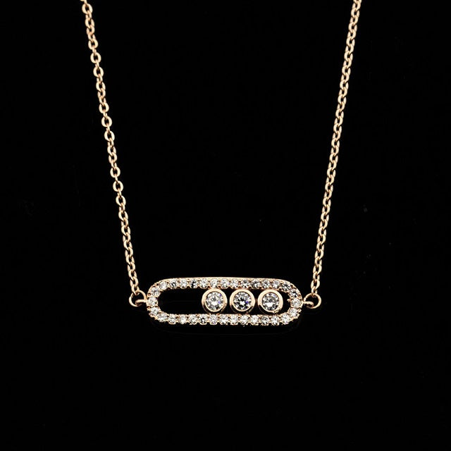 Collana dell'Infinito Orientale oro rosa
