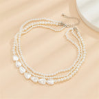 Collana di Perle Bianche Girocollo Donna