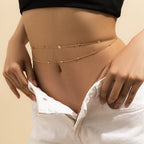 Collana da ventre per donna oro