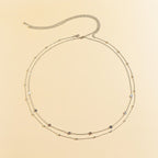 Collana da ventre per donna argento