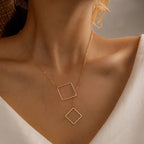 Collana Geometrica Donna oro