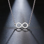 Collana Infinito Pendente Donna argento
