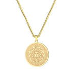 Collana Medusa Gorgone Greca oro