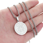 Collana Medusa Gorgone Greca argento