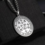 Anhänger Halskette Erzengel Silber