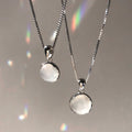 Collier Pendentif Pierre de Lune Femme