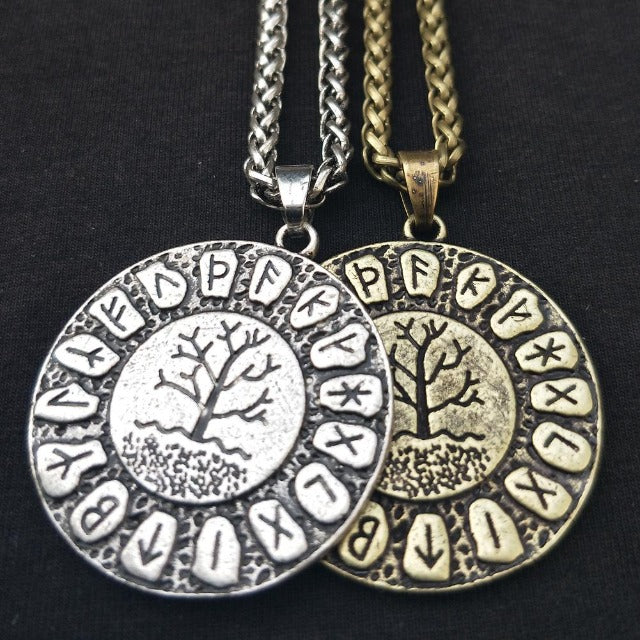 Yggdrasil Anhänger Halskette 