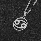 Collier Signe du Zodiaque - Pendentif  12 Constellations