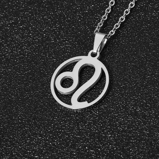 Collier Signe du Zodiaque - Pendentif  12 Constellations