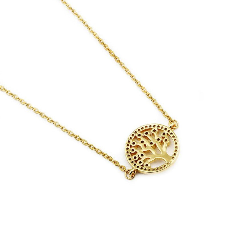 Lebensbaum-Armband aus Gold