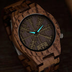 Viking Herrenholz-Uhr Holz