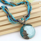 Pendente Etnico Donna blu