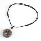 Orgonitstein-Anhänger & Halskette für Herren und Damen Schutz Meditation Lapislazuli