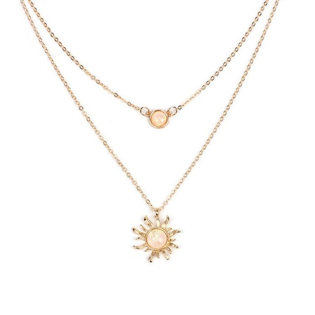 Pendentif Soleil Or